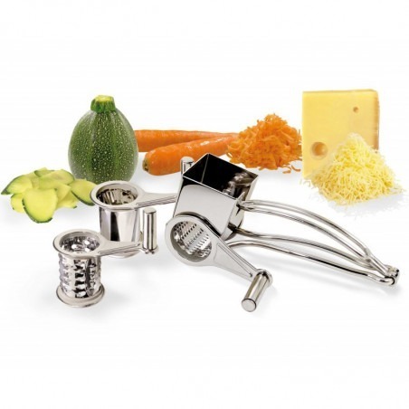 Moulin Râpe à Fromage Inox Type d'ustensile:3 Tambour