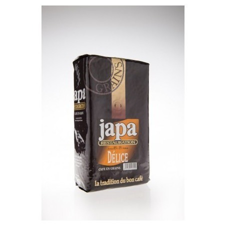 CAFE GRAIN / MOULU JAPA Parfum:Délice 85 % Arabica / 15 % Robusta Particularité:Grain