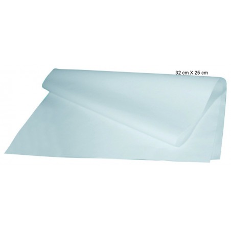 Papier Kraft Blanc Taille:32 cm X 25 cm