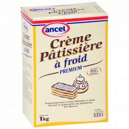 Crème Pâtissière à Froid Premium 
