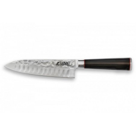 Couteau Santoku Ebony AUS8 17cm 